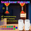 Smart Rechargeable LED Night Light – RGB Gradient Ambient Lighting