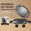 【Snap-up price】 New Six-Head Fascia Gun Deep Tissue Massage Device