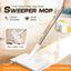 Bestseller Flat Mop with Stainless Steel Handle, come with Reusable Washable Mop Cloths