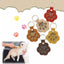 Leather key rings to remember your pet - Always keep the memory close to yourself