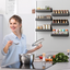 Punch-free Magnetic Storage Rack Organize — Space-saving Kitchen Organizer
