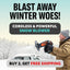 NOW! Car Electric Snow Blower - Handheld Defroster with Dual-Speed Settings for Quick Windshield & Mirror Cleaning
