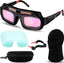 Discount Solar Auto-Darkening Welding Goggles – Eye Protection with Smart Light Control