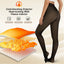Women's Fleece Lined Tights Fake Translucent Warm Thermal Pantyhose