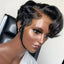 Straight Pixie Cut Lace Front Wig