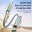 4-in-1 USB Charging Cable fast charging MAX 240W