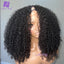 Tight Afro Kinky Curly V-Part Wig