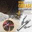 High Pressure Dual Handle Grease Gun Coupler