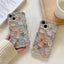 Colorful Retro Oil Painting Print Phone Case