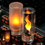 USB Realistic Flame Ambient Lamp