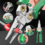 8-in-1 Multifunctional Wire Cutter Scissors with Electrical Test