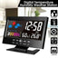 Limitied Time Digital LED Temperature Humidity Monitor Weather Forecast LED Table Alarm Clock