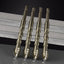 4-Piece Diamond Grit Drill Bit Set - Tile/Glass/Marble/Concrete Drill Bits