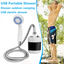 Stay Fresh Outdoors Portable Camping Shower with Adjustable Flow – For Easy & Convenient Outdoor Cleaning