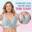 SALE- Women's Comfortable Front Closure Lace Posture Support Bra