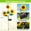 Sunflower Solar Garden Stake Led Lights
