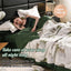 Washable Icy Cool Breathable Summer Quilt 4-piece Set