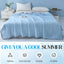A self-cooling blanket! Comfortable Cooling Blanket