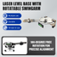 Laser Level Base with Rotatable Swingarm