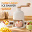 Easy-to-Use Hand Crank Ice Shaver
