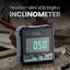 Pousbo® Mini LCD Digital Inclinometer Angle Gauge( )
