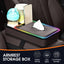 Armrest Storage Box with LED Ambient Lighting