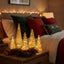 Christmas Offer: 5-Piece Decorative Lighted Resin Trees Set