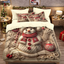 Festive Christmas 3-Piece Duvet Cover Set