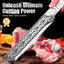 Multi-Functional Full-Tang Knife with Sheath