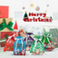 Meet Christmas Christmas Drawstring Gift Bags