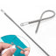 Multi-Function Foldable Spring Drawstring Threader Tool – Easy to Use, Portable & for Cords, Wires & Laces