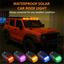 Waterproof Solar Car Roof Light with Remote