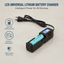LCD Universal Lithium Battery Charger