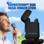 Aromatherapy Double Nasal Inhaler Stick Wakes you up instantly with a deep breath, and eliminates drowsiness in seconds