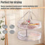 Stop Mixing Laundry, Sort with Ease! Double-Layer Foldable Basket