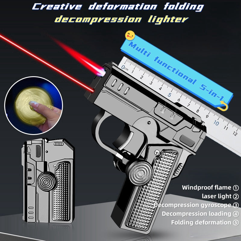 Multi-Functional Foldable Windproof Lighter