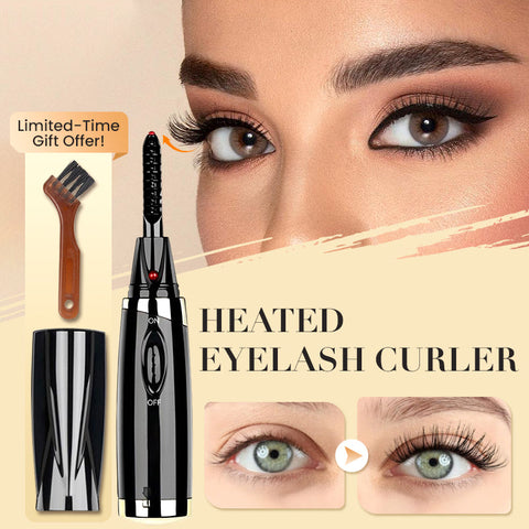 Heated Lash Curling Tool【Smart eyelash curler, easy to carry】
