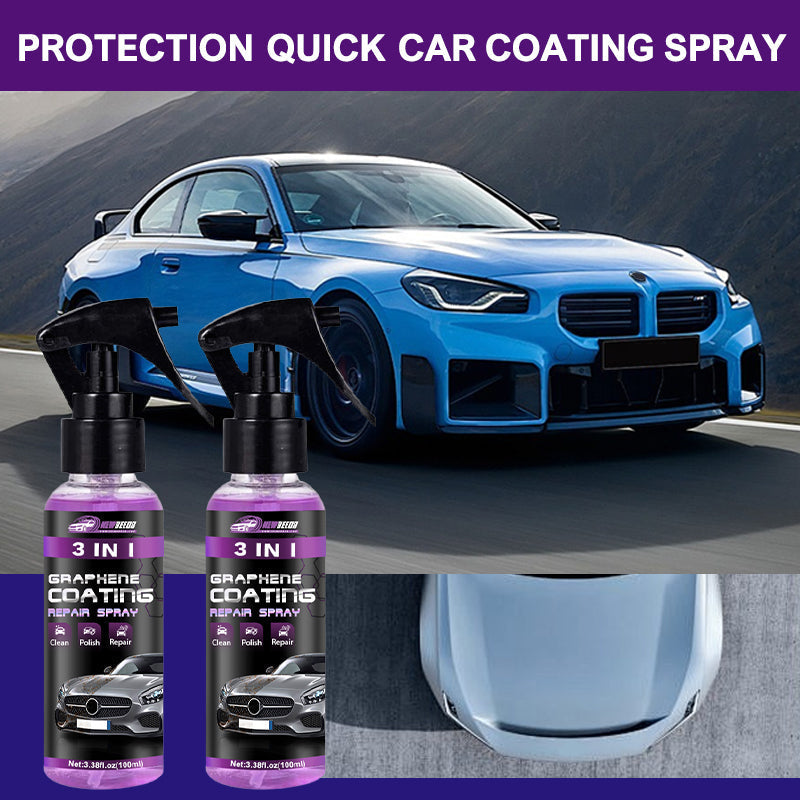 LIMIT TIME 3 in 1 High Protection Quick Car Coating Spray