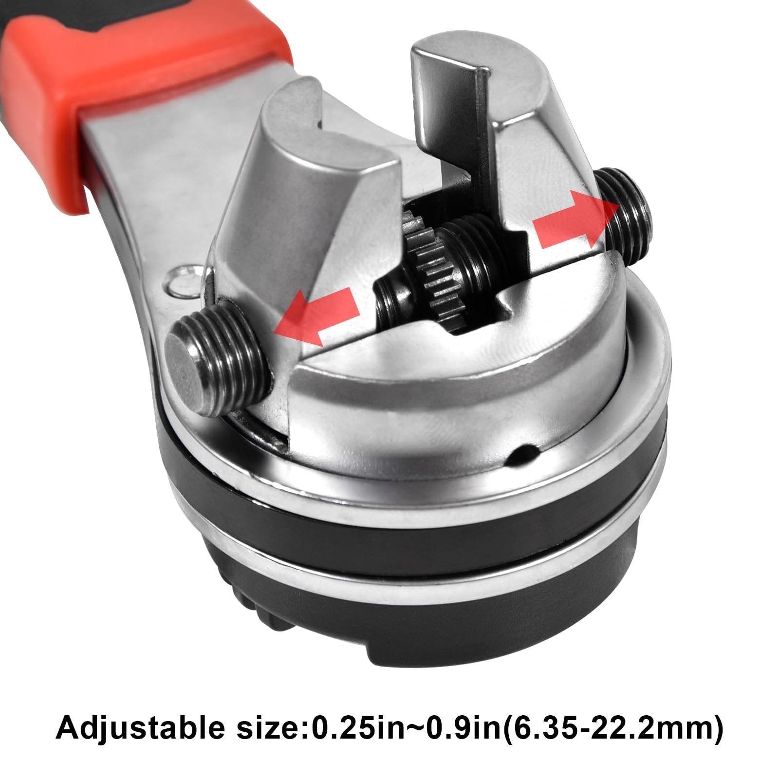 Adjustable Ratchet Wrench Kit for 6-22mm Screw
