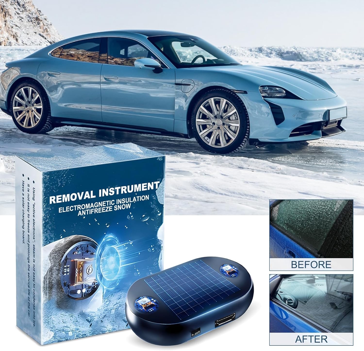 Newest Electromagnetic Snow and Ice Prevention Device