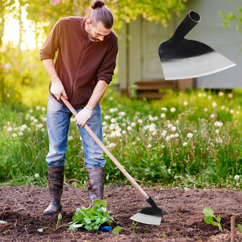 Thickened Manganese Steel Weeding and Land Reclamation Agricultural Hoe