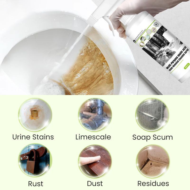 Multi-Purpose Oxalic Acid Stain Removal Cleaning Spray
