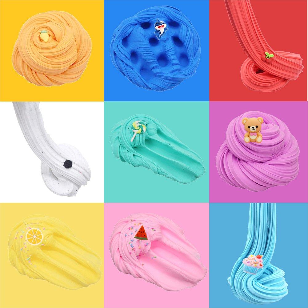 Super Clay Slime DIY Soft & Squishy Clay Scented Slime Sensory Clay