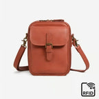 Crossbody Leather RFID Bag