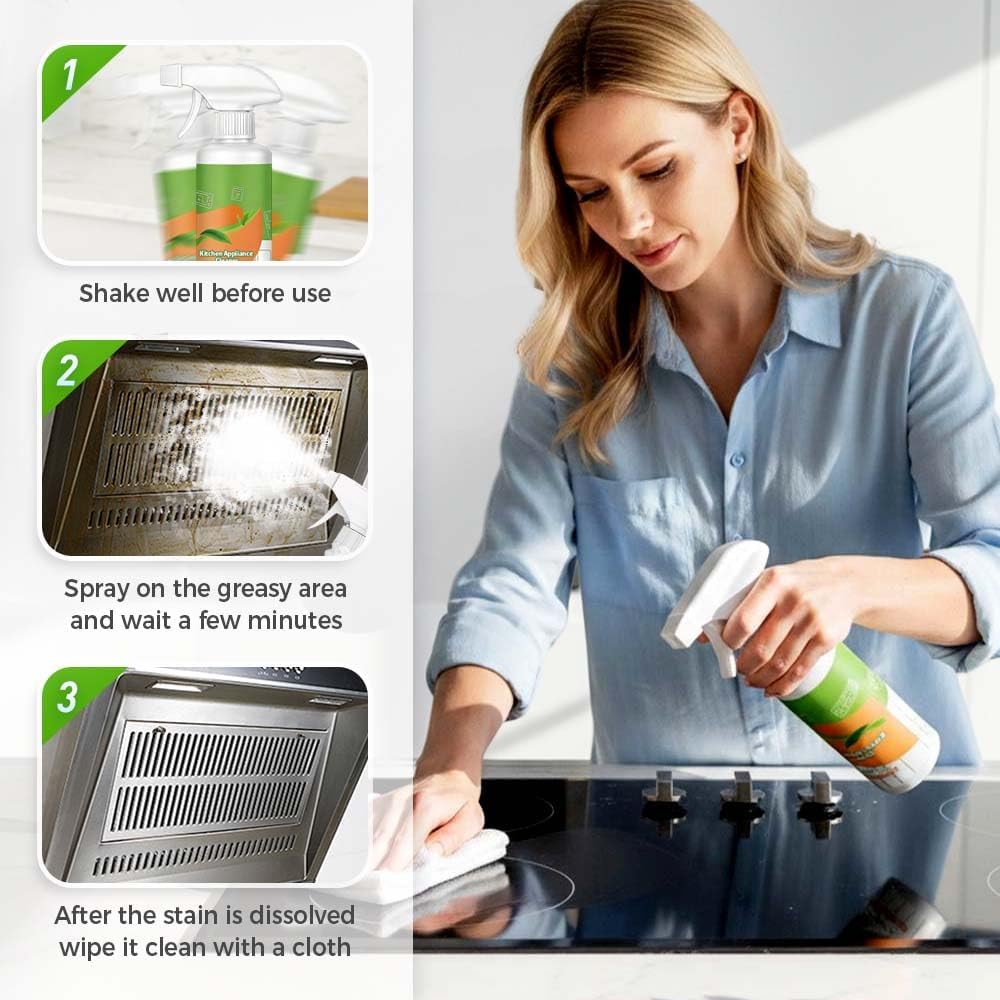 Natural Enzyme Cleaner to Household Appliances