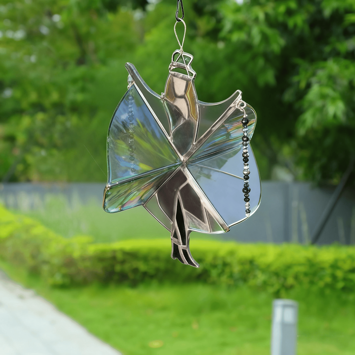 Handmade Stained Acrylic Spinner