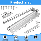 Automatic Door Self-Closing Hinge
