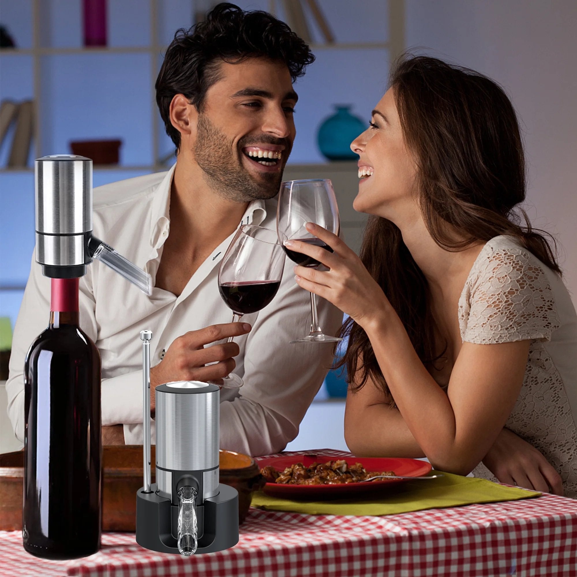 Electric Wine Aerator and Dispenser