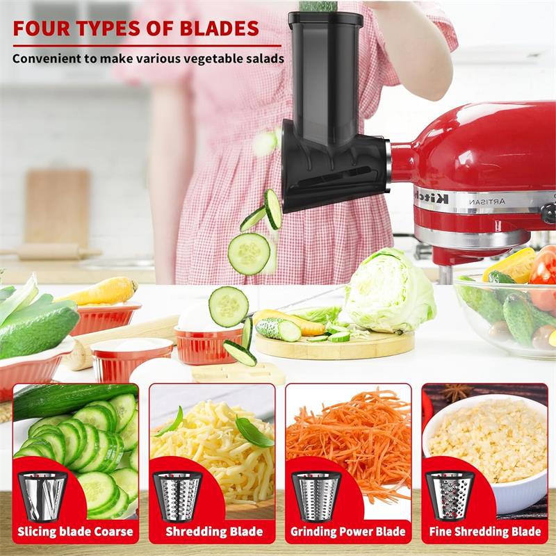 Slicer Shredder Attachment for Kitchen Stand Mixer