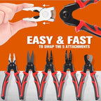 & !! 5 in 1 All Purpose Versatile Heavy Duty Tool Kit